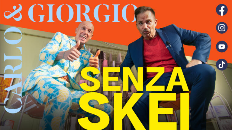 Senza Skei: il nuovo spettacolo del duo comico Carlo & Giorgio.